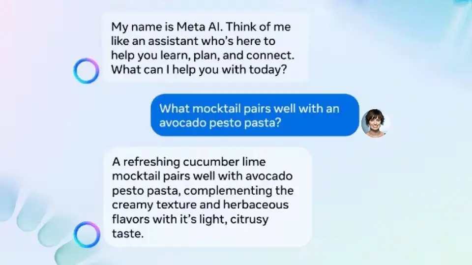 Start a Chat with Meta AI